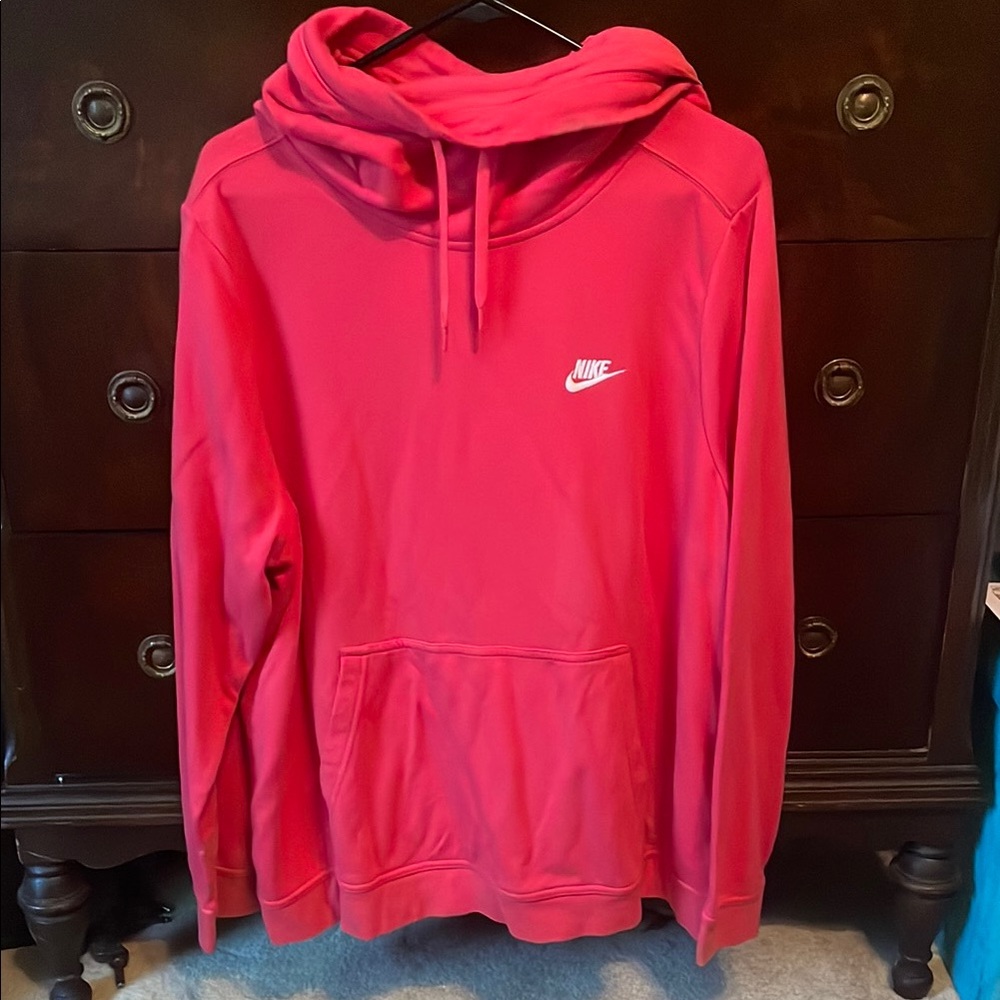 Nike Vibrant Red Pullover Hoodie
